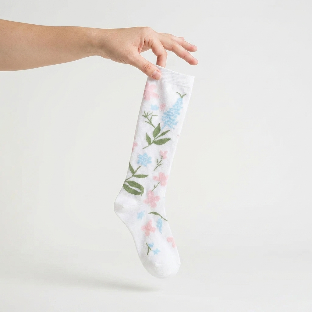 Lightweight compression socks
